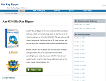 Tablet Screenshot of blurayrippersoft.net